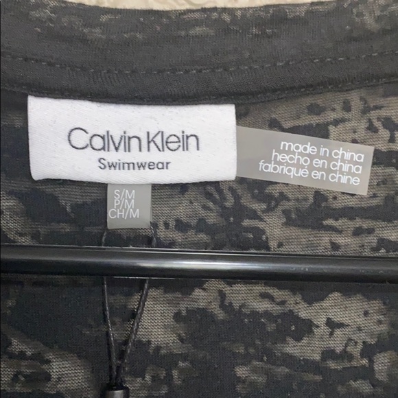 Calvin Klein NWT swim suit coverup - Picture 5 of 8